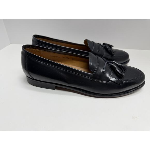 Mezlan Men’s Santander Navy Blue Dress Loafers Slip Ons Leather Size 11.5 N NIB main image 9
